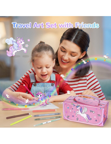 Juego de Marcadores Aromatizados 54 PCS Unicornio Nasominako