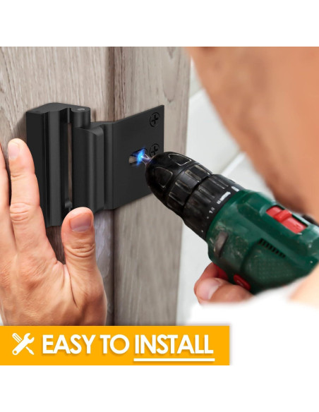 Cerradura de Refuerzo de Seguridad EverPlus para Puertas - Alta Seguridad a Prueba de Niños