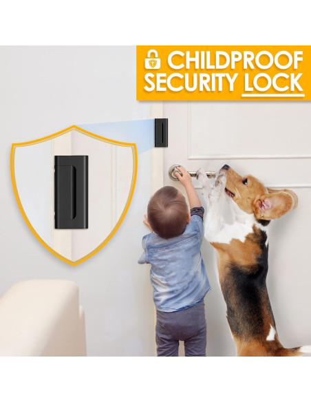 Cerradura de Refuerzo de Seguridad EverPlus para Puertas - Alta Seguridad a Prueba de Niños