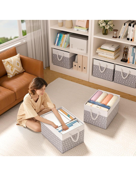 Cajas de Almacenamiento Plegables StorageTastic 3 Unidades 38x25x24cm