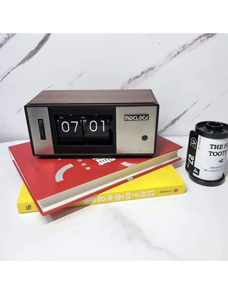 Reloj Digital Retro Itigoitie 16.8x7.8cm LED Decorativo