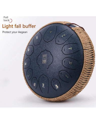 Cuerda Trenzada para Tambor de Lengua de Acero 30 cm