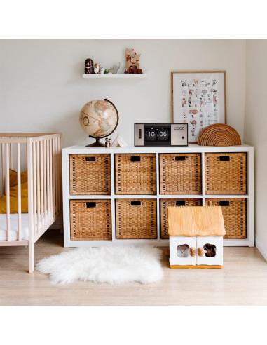 Reloj Digital Retro Itigoitie 16.8x7.8cm LED Decorativo