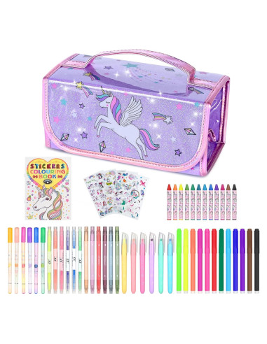 Juego de Marcadores Aromatizados Unicornio 54 PCS - Nasominako