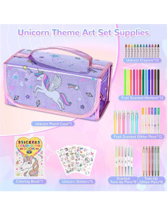 Juego de Marcadores Aromatizados Unicornio 54 PCS - Nasominako 2