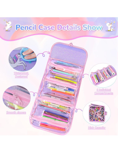 Juego de Marcadores Aromatizados Unicornio 54 PCS - Nasominako