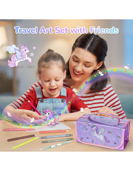 Juego de Marcadores Aromatizados Unicornio 54 PCS - Nasominako