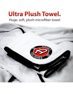 Toalla de Secado Ultra Suave Adam's Polishes - Paquete de 2 Microfibra 2