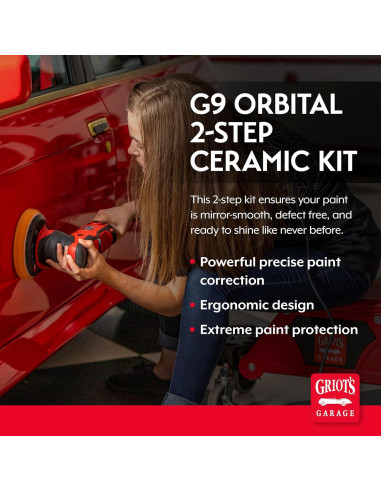 Kit Cerámico de 2 Pasos Griot's Garage 11558 para Pulido de Autos