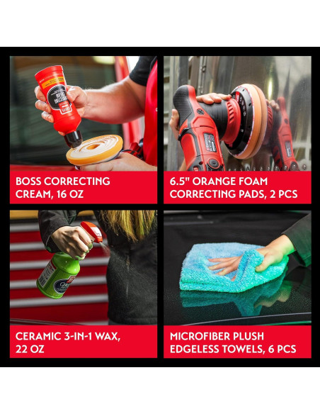 Kit Cerámico de 2 Pasos Griot's Garage 11558 para Pulido de Autos