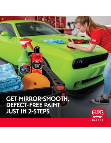 Kit Cerámico de 2 Pasos Griot's Garage 11558 para Pulido de Autos
