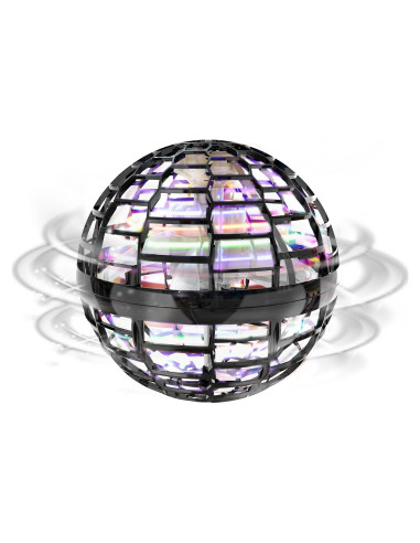 FLYNOVA Bola Voladora Mágica con Luces RGB 9.5cm