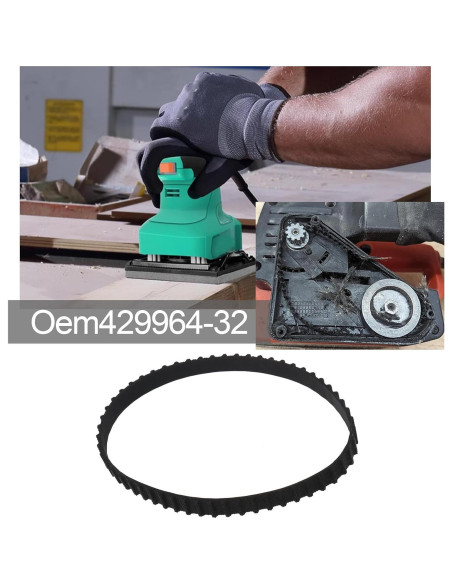 Correa de Transmisión Black and Decker BR300 28 cm 55 Dientes