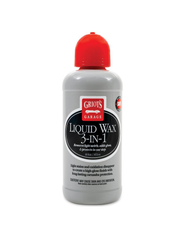 Cera Líquida 3-en-1 Griot's Garage 454g - Pulido y Protección