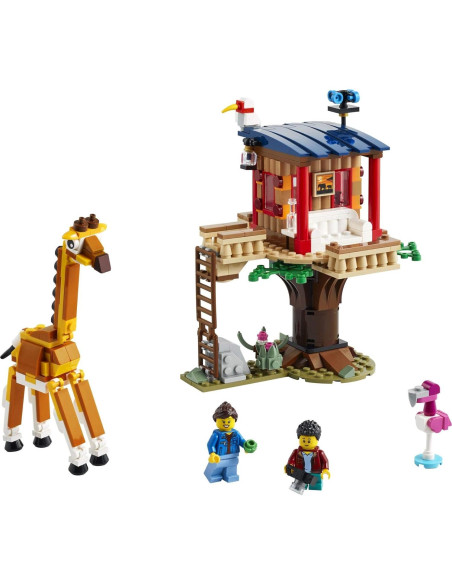 LEGO Creator 3en1 Casa del Árbol Safari 31116 - 397 Piezas