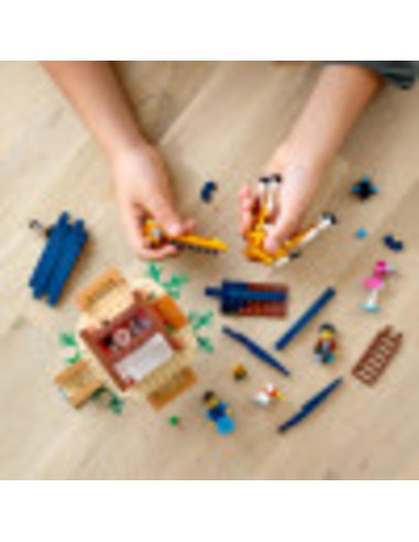 LEGO Creator 3en1 Casa del Árbol Safari 31116 - 397 Piezas