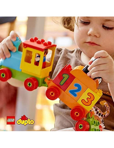 LEGO DUPLO Mi Primer Tren de Números 10847 - Juguete Educativo 23 Piezas