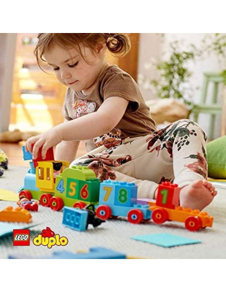 LEGO DUPLO Mi Primer Tren de Números 10847 - Juguete Educativo 23 Piezas