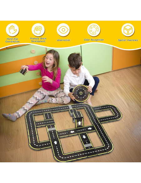 Juego de Piezas Magnéticas de Carretera BENOKER 0.72kg