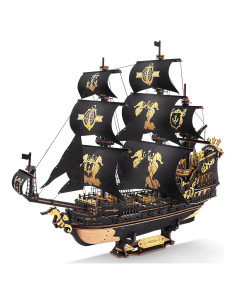 Rompecabezas 3D ROKR Velero Caballito de Mar 603 Piezas