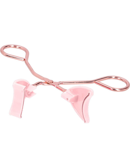 Aplicador de Pestañas Magnéticas Brrnoo Oro Rosa - Pinzas de Acero Inoxidable