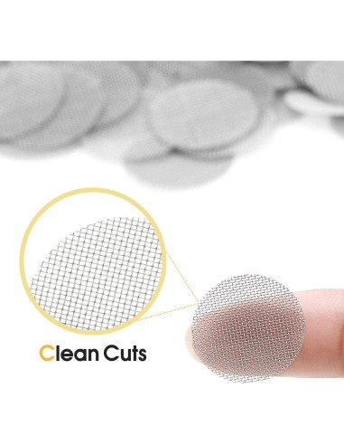 Pantallas de Tubo Acero Inoxidable STANKER 120pcs 15.88mm