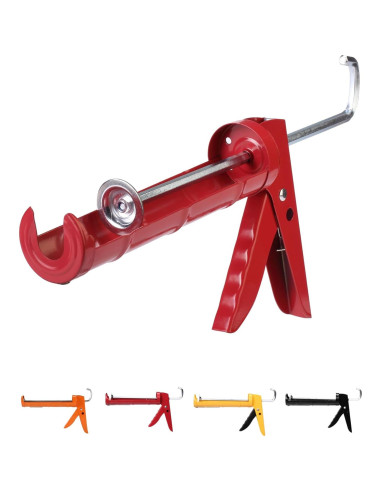 Pistola de Calafateo Bates 10:1, Rojo, 0.50 kg, Manual