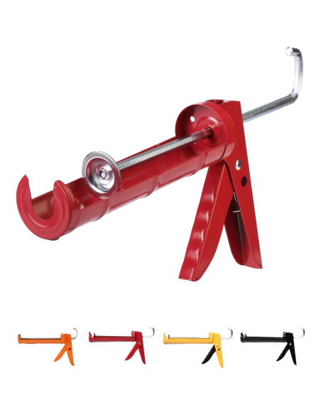 Pistola de Calafateo Bates 10:1, Rojo, 0.50 kg, Manual