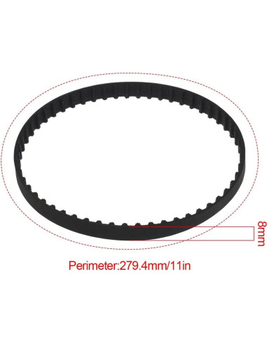 Correa de Transmisión Black and Decker BR300 28 cm 55 Dientes