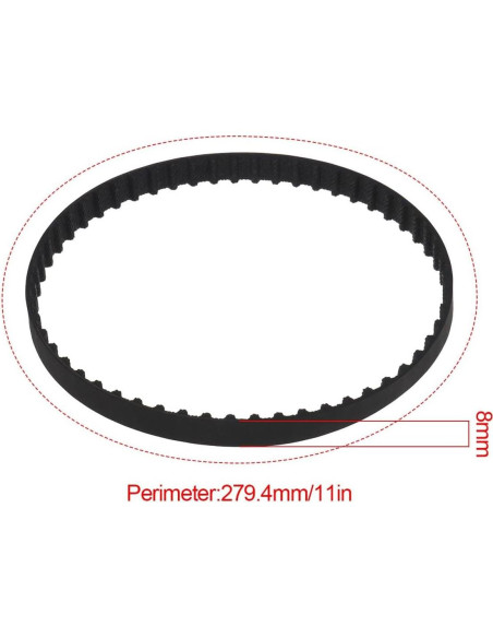 Correa de Transmisión Black and Decker BR300 28 cm 55 Dientes