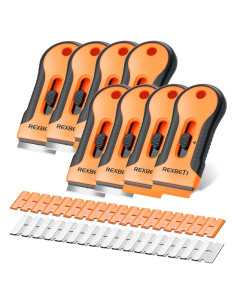 Juego de Raspadores REXBETI con 240 Cuchillas - 8 Raspadores