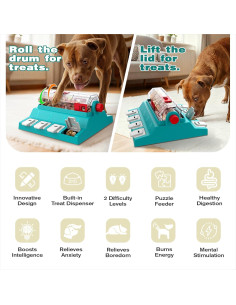 Dispensador de Golosinas para Perros KADTC - Grande - 2 Niveles 2