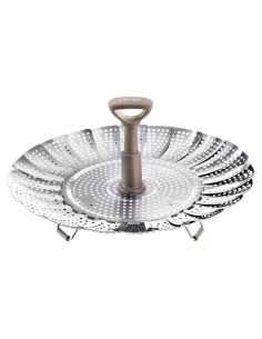 Insertor de Vapor Expandible Acero Inoxidable Oster 18 a 27 cm