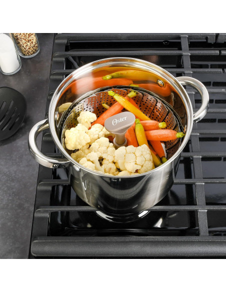 Insertor de Vapor Expandible Acero Inoxidable Oster 18 a 27 cm