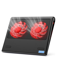 Base de Enfriamiento TECKNET para Laptop 12-16" Rojo