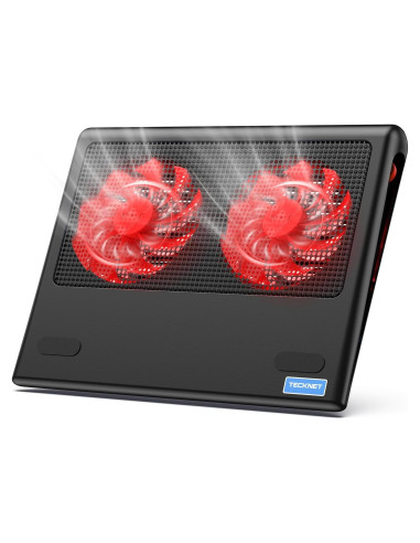 Base de Enfriamiento TECKNET para Laptop 12-16" Rojo