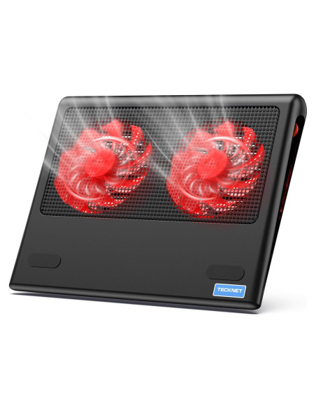 Base de Enfriamiento TECKNET para Laptop 12-16" Rojo