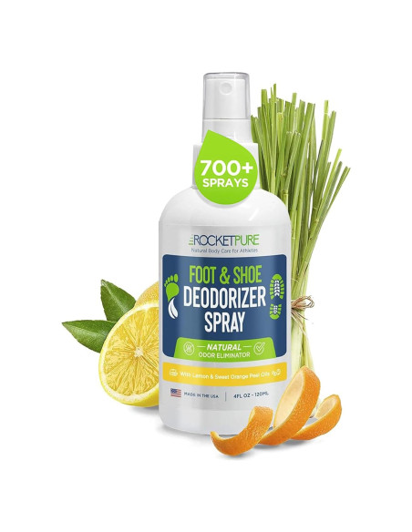 Rocket Pure Desodorante Natural para Pies y Zapatos 118ml - Limón