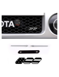 Insignia de Rejilla Tri-Color Jawmoy para Toyota 4Runner Tacoma Tundra