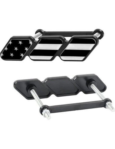 Insignia de Rejilla Tri-Color Jawmoy para Toyota 4Runner Tacoma Tundra