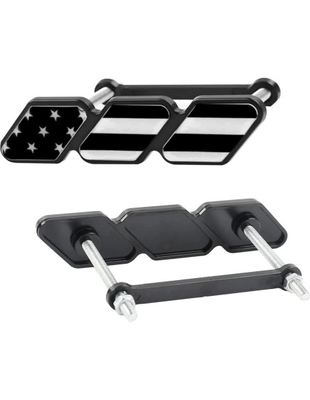 Insignia de Rejilla Tri-Color Jawmoy para Toyota 4Runner Tacoma Tundra