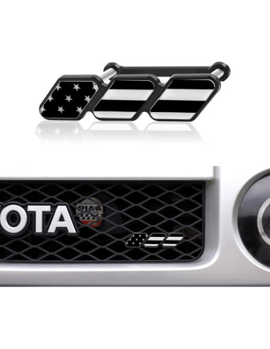 Insignia de Rejilla Tri-Color Jawmoy para Toyota 4Runner Tacoma Tundra