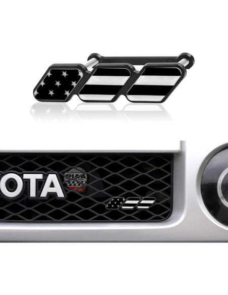 Insignia de Rejilla Tri-Color Jawmoy para Toyota 4Runner Tacoma Tundra