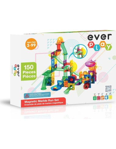 Carreras de Canicas Everplay 150 Piezas Juego Educativo
