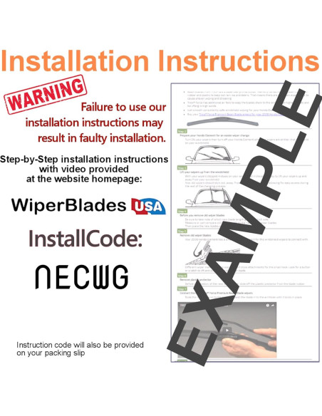 Juego de Limpiaparabrisas WiperBladesUSA para Toyota Yaris 2020