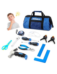 Juego de herramientas reales para niños URASISTO 12 piezas