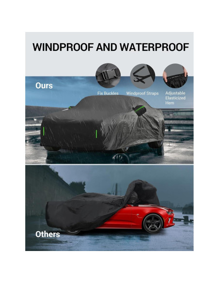 Funda de Coche Proadsy para Toyota Corolla 2019-2025 Impermeable