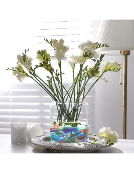 10 kg de gemas de vidrio FANTIAN multicolores decorativas