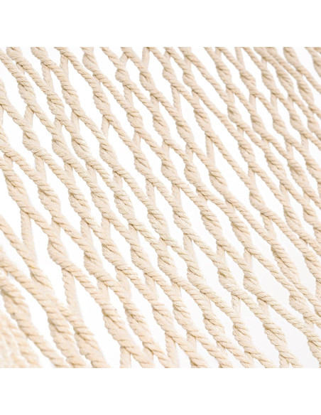 Hamaca Doble Lazy Daze 3.58m Algodón Tejida para 2 Personas