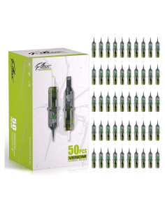 Agujas de Cartucho para Tatuaje Filter 50Pcs Mezcladas 3RL-11RL